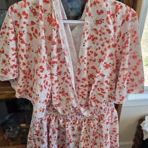 SHEIN Curve Floral Blouse